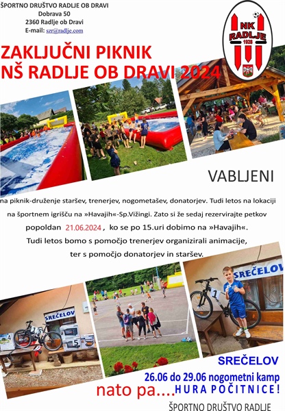 Zaključni piknik NŠ Radlje ob Dravi 2024